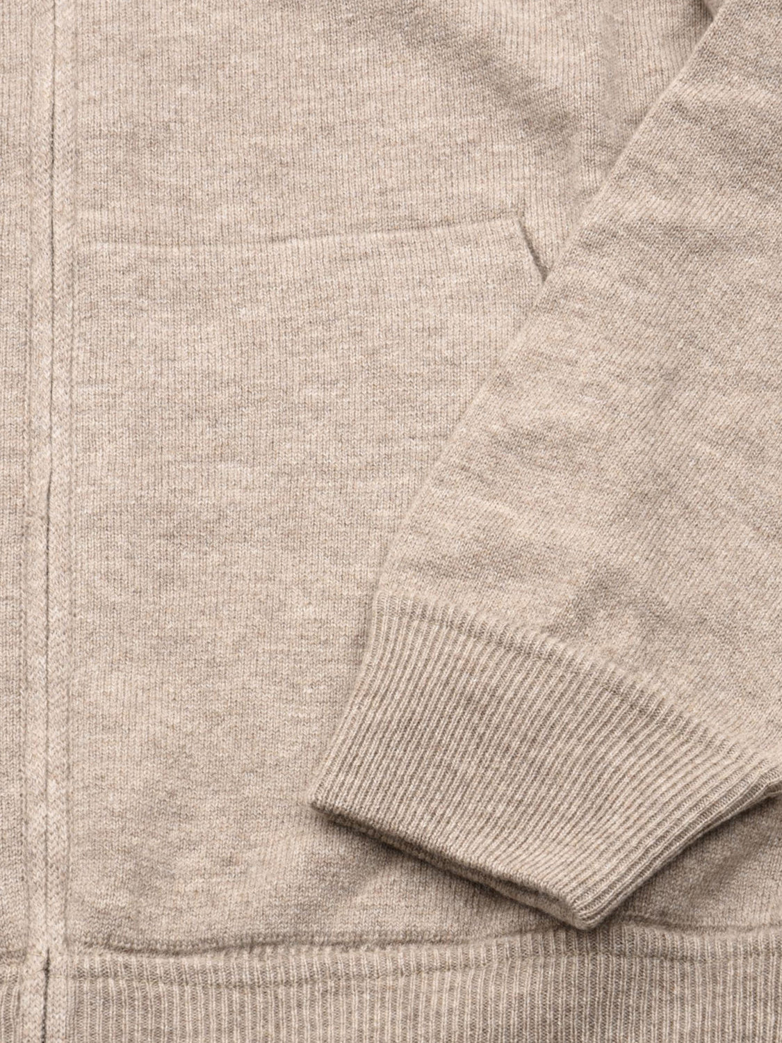 Maglione full zip FILIPPO DE LAURENTIIS Uomo - Beige
