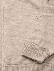 Maglione full zip FILIPPO DE LAURENTIIS Uomo - Beige