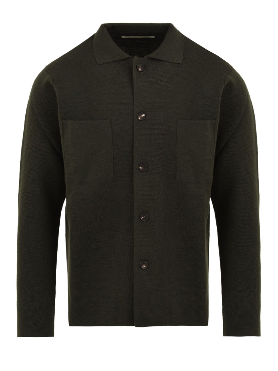 Cardigan Field Jacket FILIPPO DE LAURENTIIS Uomo - Verde