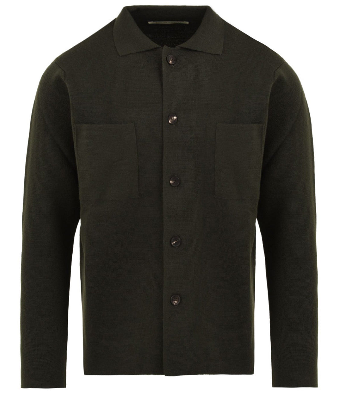 Cardigan Field Jacket FILIPPO DE LAURENTIIS Uomo - Verde
