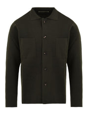 Cardigan Field Jacket FILIPPO DE LAURENTIIS Uomo - Verde