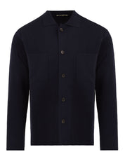 Cardigan Field Jacket FILIPPO DE LAURENTIIS Uomo - Blue