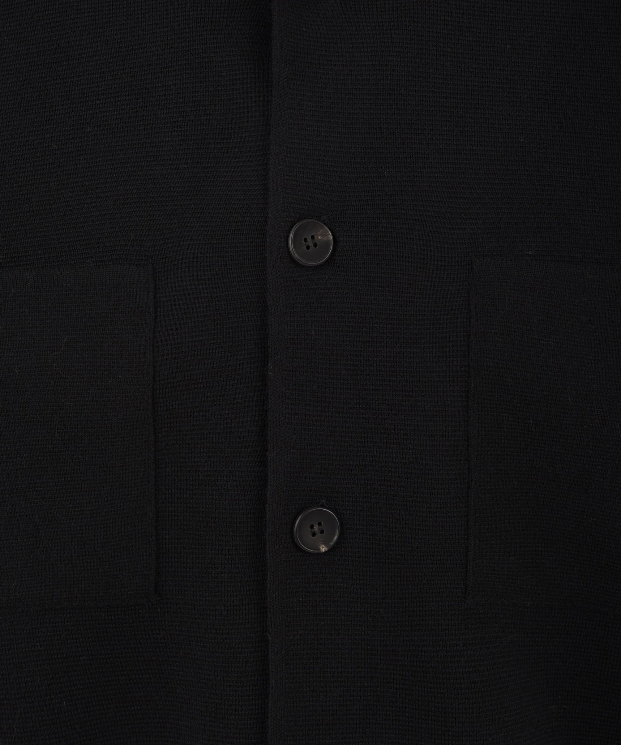 Cardigan Field Jacket FILIPPO DE LAURENTIIS Uomo - Nero