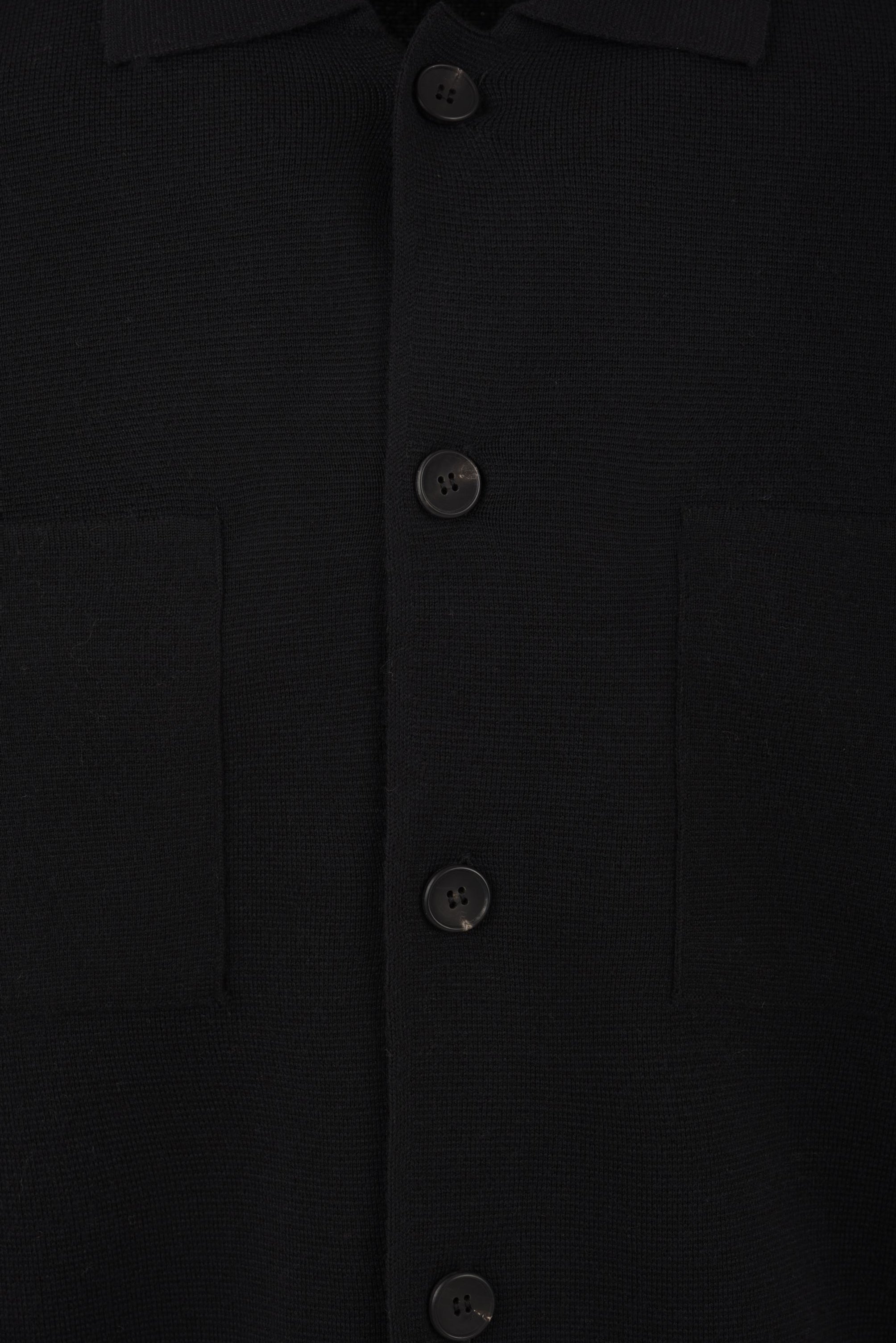Cardigan Field Jacket FILIPPO DE LAURENTIIS Uomo - Nero