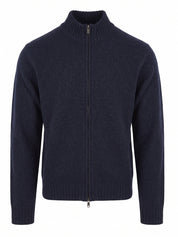 Maglione full zip FILIPPO DE LAURENTIIS Uomo - Blue
