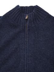 Maglione full zip FILIPPO DE LAURENTIIS Uomo - Blue