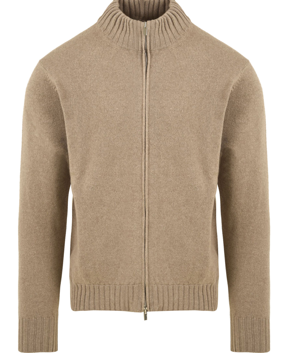 Maglione full zip FILIPPO DE LAURENTIIS Uomo - Beige