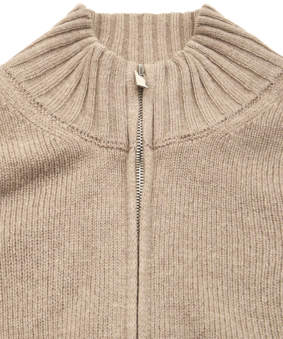 Maglione full zip FILIPPO DE LAURENTIIS Uomo - Beige