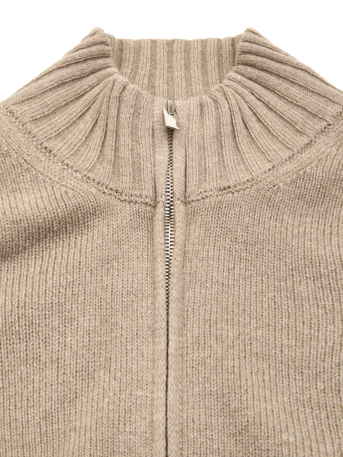 Maglione full zip FILIPPO DE LAURENTIIS Uomo - Beige