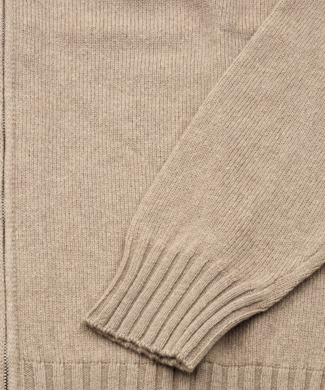 Maglione full zip FILIPPO DE LAURENTIIS Uomo - Beige