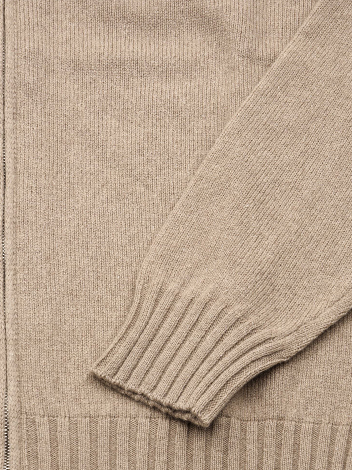 Maglione full zip FILIPPO DE LAURENTIIS Uomo - Beige
