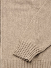 Maglione full zip FILIPPO DE LAURENTIIS Uomo - Beige