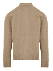 Maglione full zip FILIPPO DE LAURENTIIS Uomo - Beige