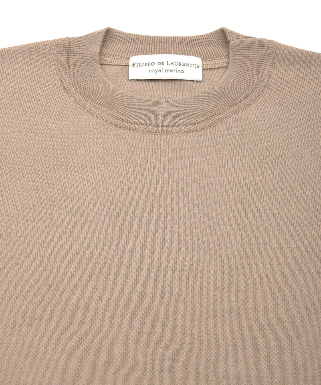 Maglione girocollo FILIPPO DE LAURENTIIS Uomo - Beige