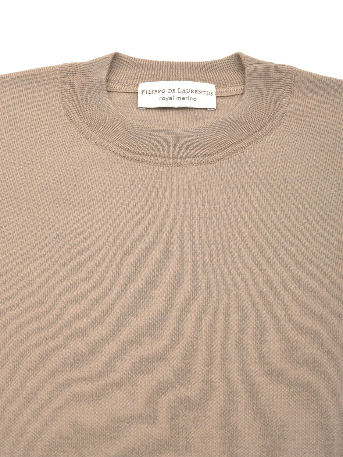 Maglione girocollo FILIPPO DE LAURENTIIS Uomo - Beige