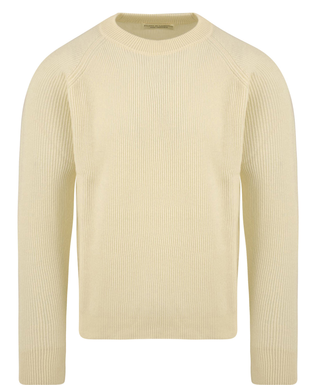 Maglione girocollo raglan FILIPPO DE LAURENTIIS Uomo - Bianco