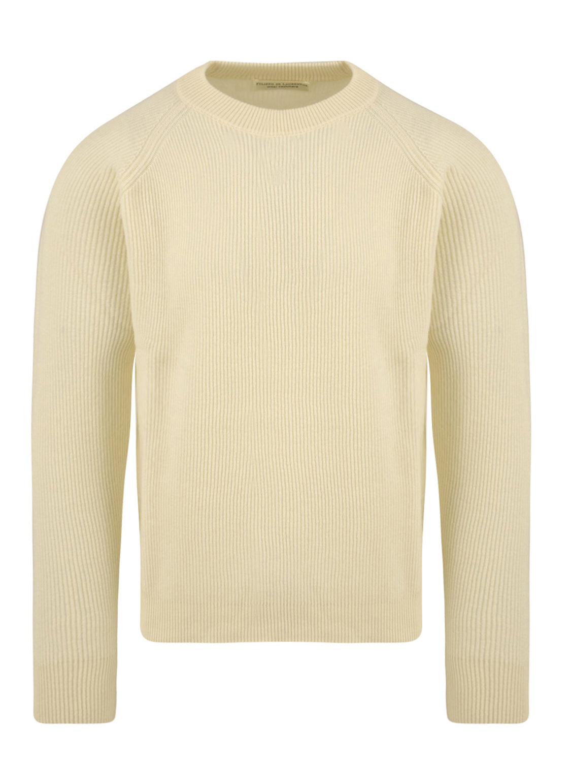 Maglione girocollo raglan FILIPPO DE LAURENTIIS Uomo - Bianco