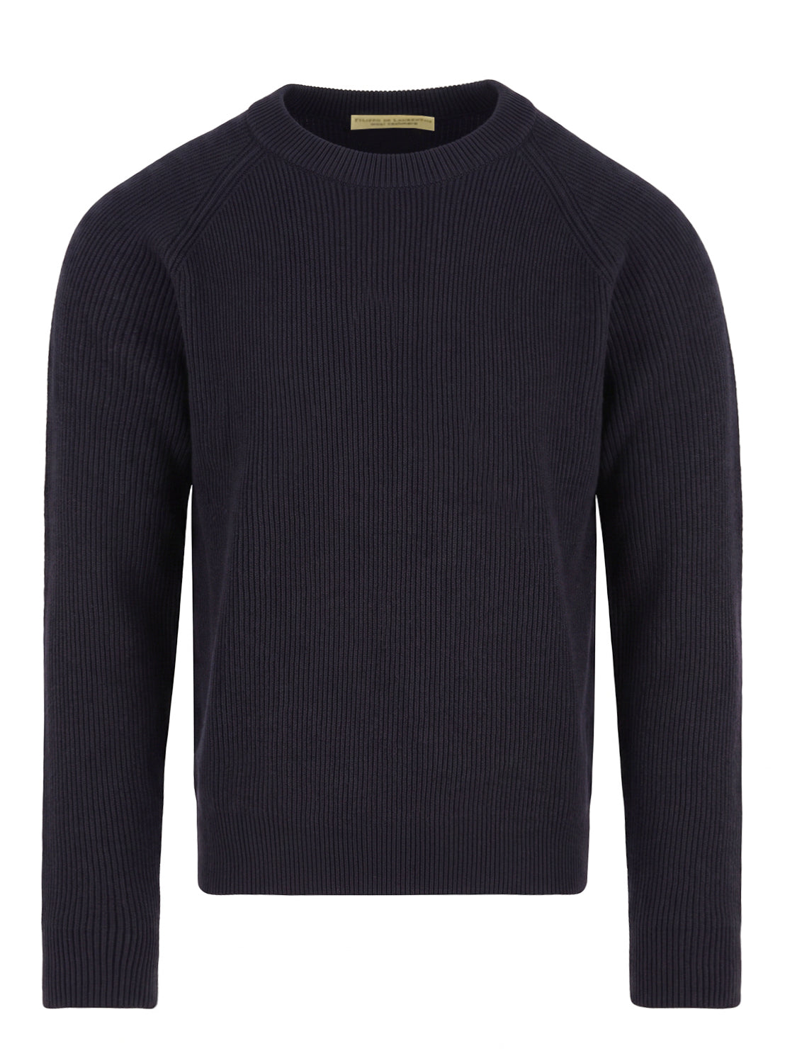 Maglione girocollo raglan FILIPPO DE LAURENTIIS Uomo - Blue