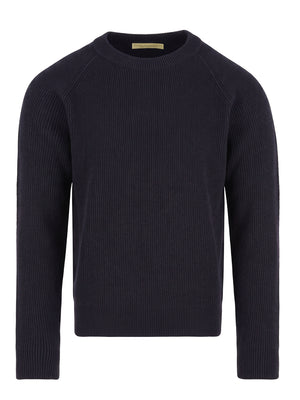 Maglione girocollo raglan FILIPPO DE LAURENTIIS Uomo - Blue