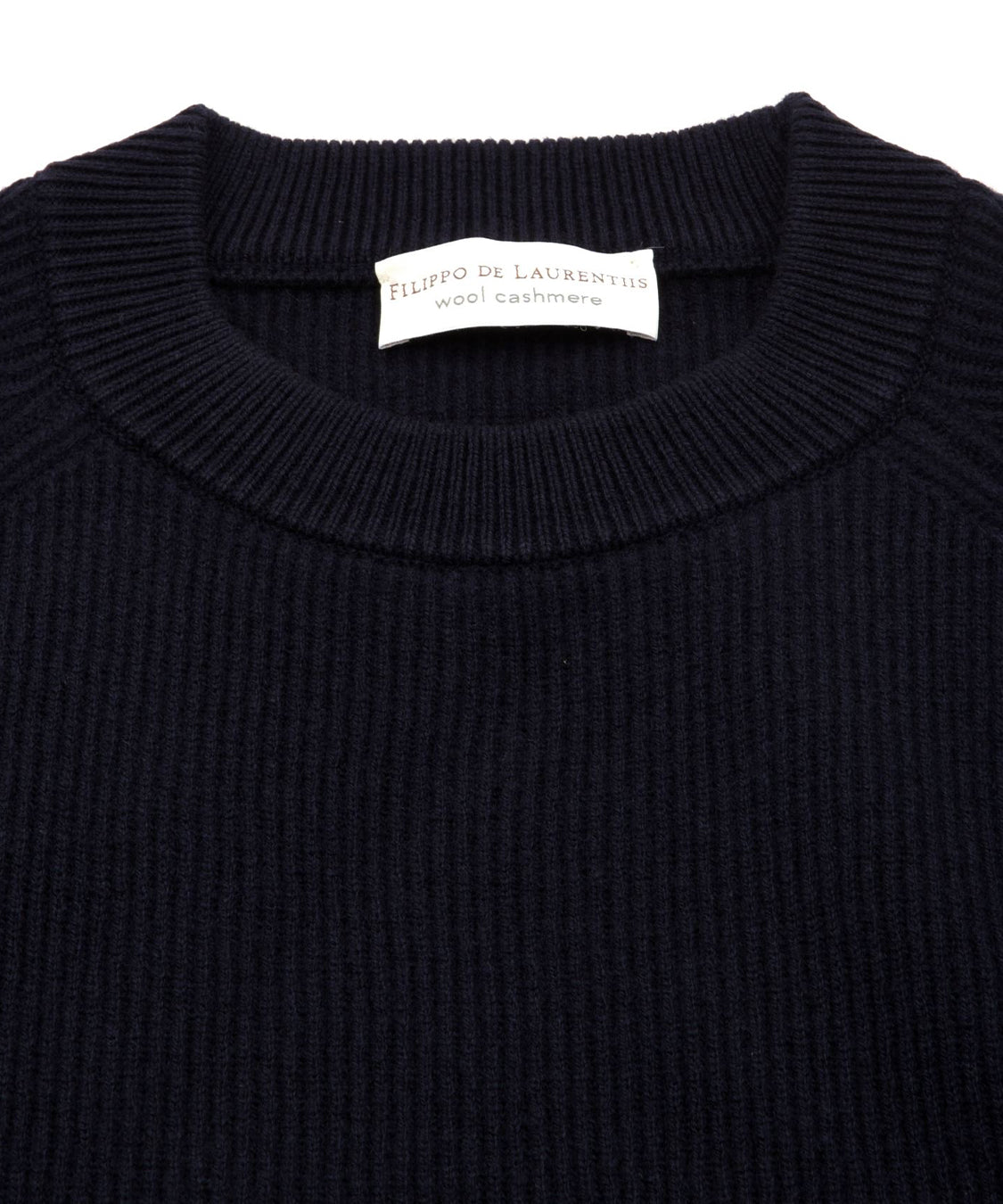 Maglione girocollo raglan FILIPPO DE LAURENTIIS Uomo - Blue