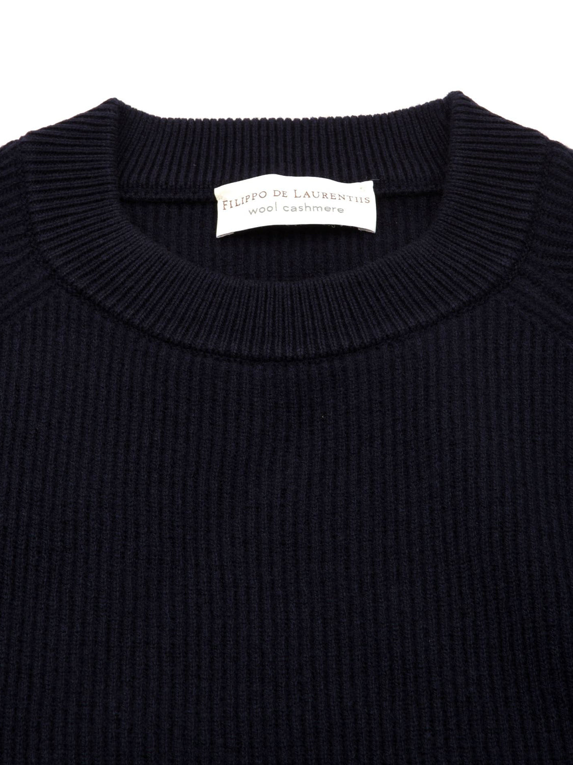 Maglione girocollo raglan FILIPPO DE LAURENTIIS Uomo - Blue