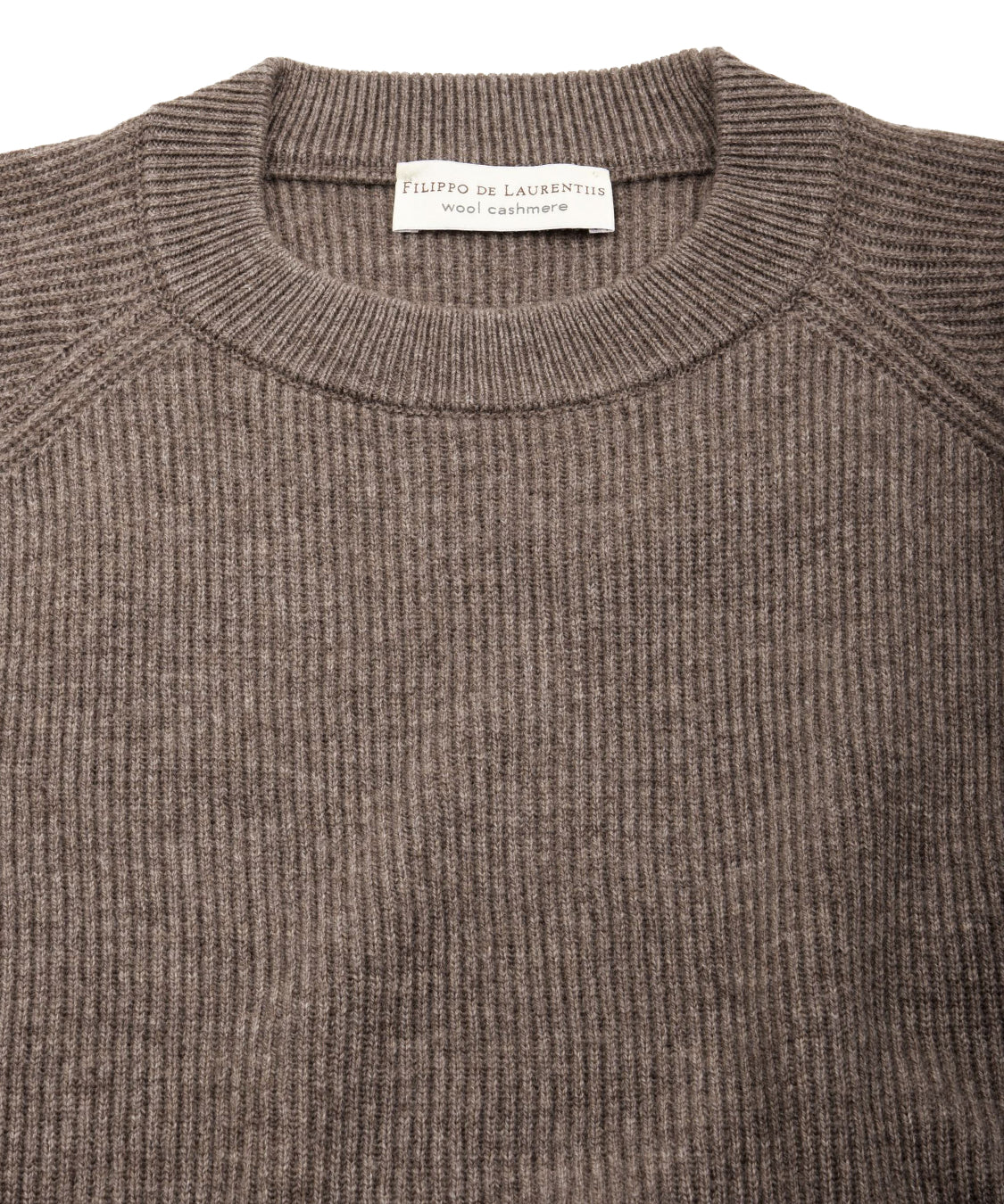 Maglione girocollo raglan FILIPPO DE LAURENTIIS Uomo - Grigio