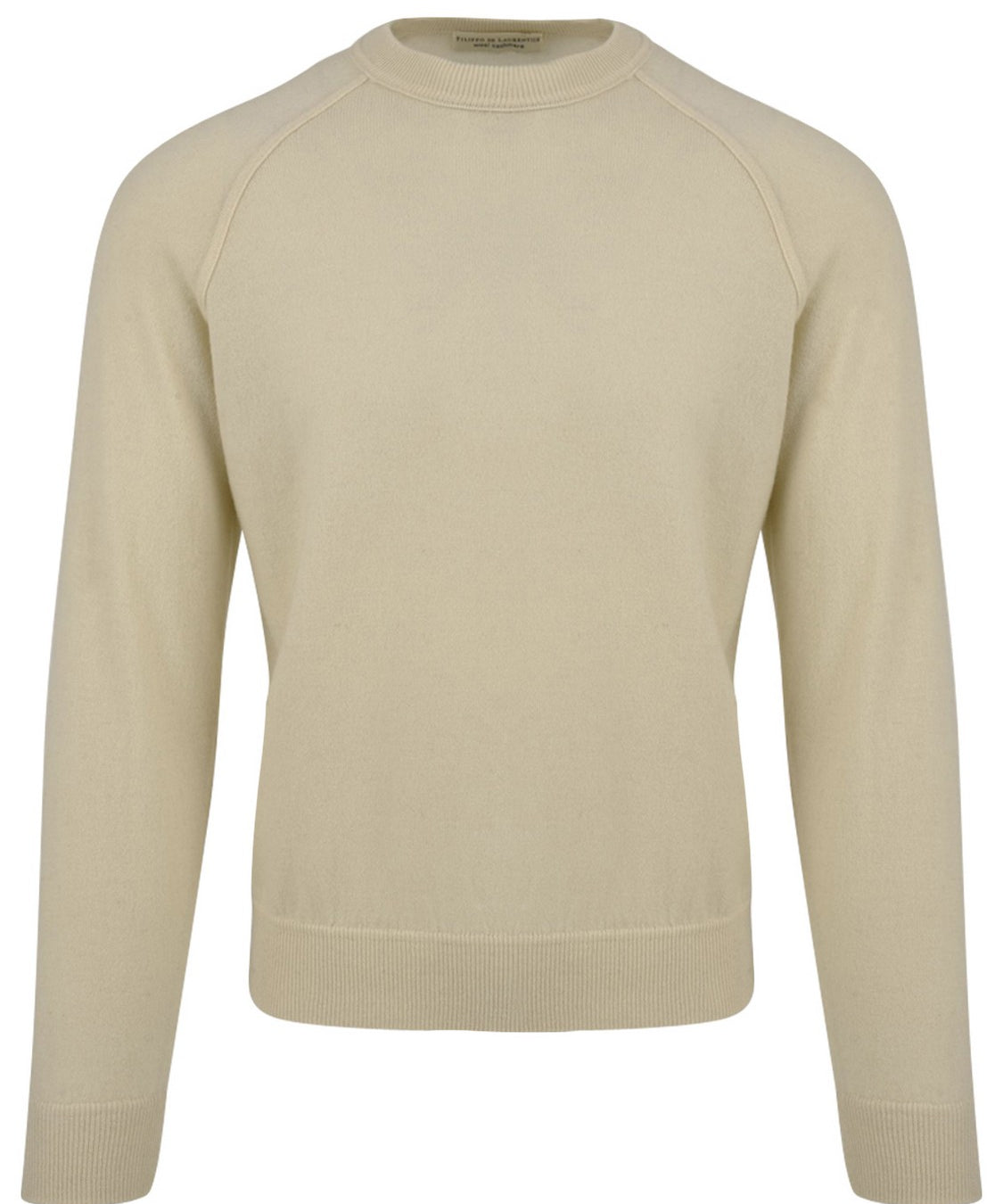 Maglione girocollo raglan FILIPPO DE LAURENTIIS Uomo - Bianco