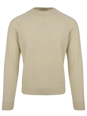 Maglione girocollo raglan FILIPPO DE LAURENTIIS Uomo - Bianco