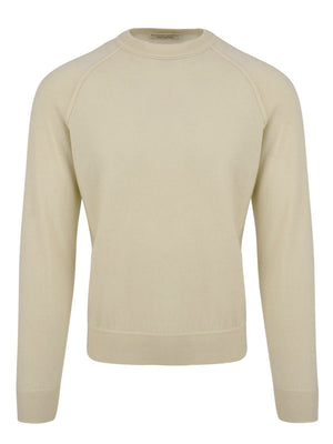 Maglione girocollo raglan FILIPPO DE LAURENTIIS Uomo - Bianco