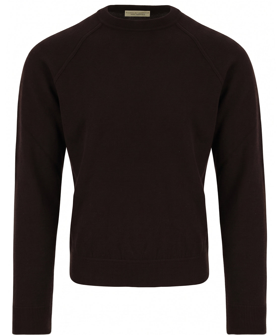 Maglione girocollo raglan FILIPPO DE LAURENTIIS Uomo - Marrone