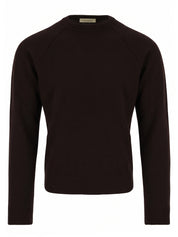Maglione girocollo raglan FILIPPO DE LAURENTIIS Uomo - Marrone