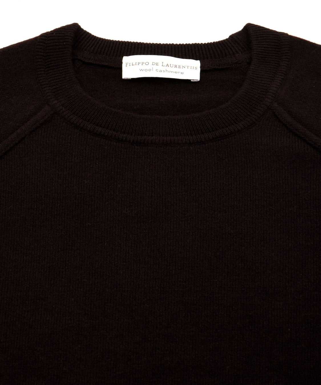 Maglione girocollo raglan FILIPPO DE LAURENTIIS Uomo - Marrone