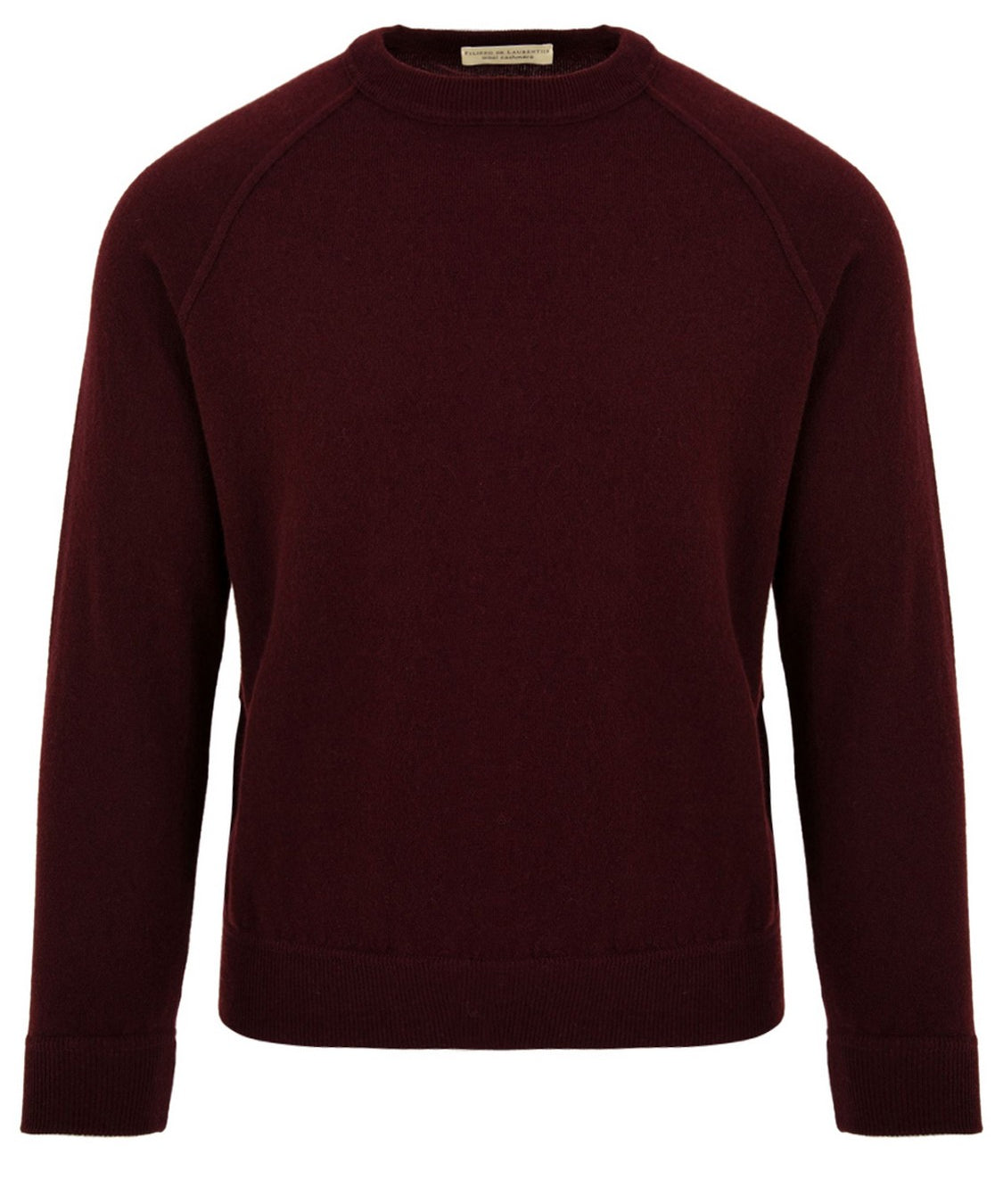 Maglione girocollo raglan FILIPPO DE LAURENTIIS Uomo - Rosso