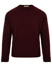 Maglione girocollo raglan FILIPPO DE LAURENTIIS Uomo - Rosso