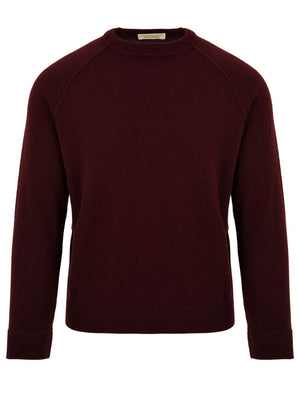 Maglione girocollo raglan FILIPPO DE LAURENTIIS Uomo - Rosso