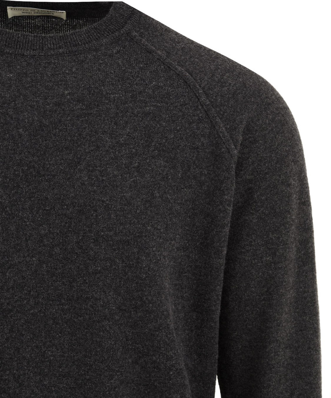 Maglione girocollo raglan FILIPPO DE LAURENTIIS Uomo - Grigio