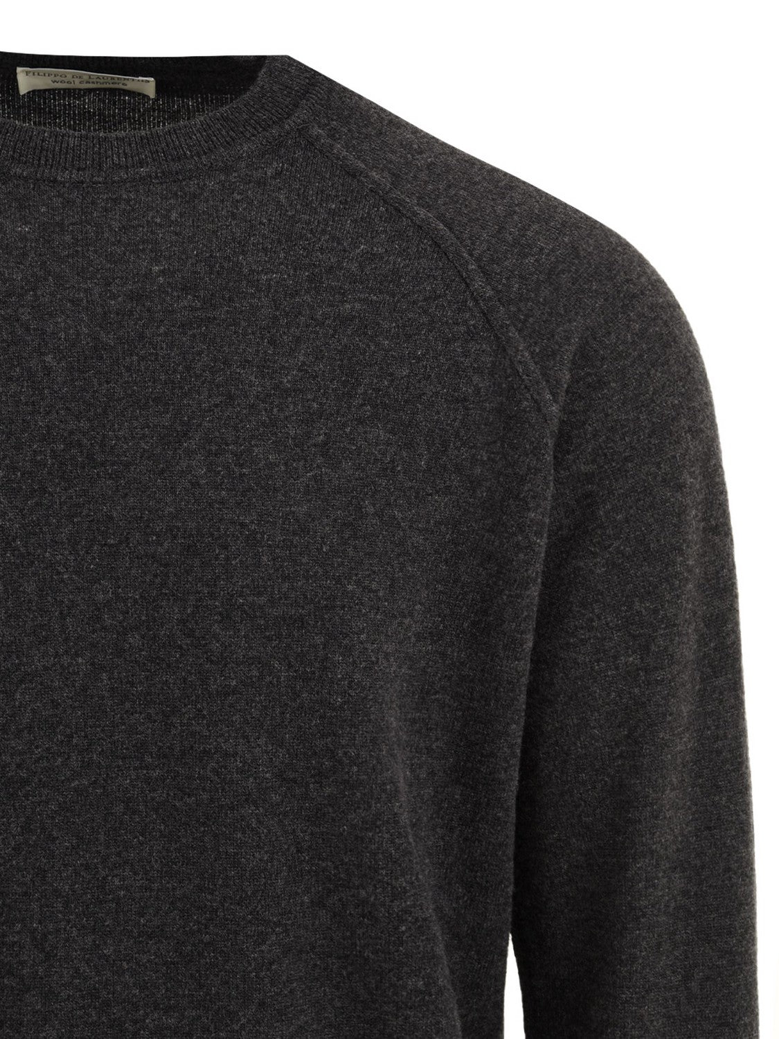Maglione girocollo raglan FILIPPO DE LAURENTIIS Uomo - Grigio