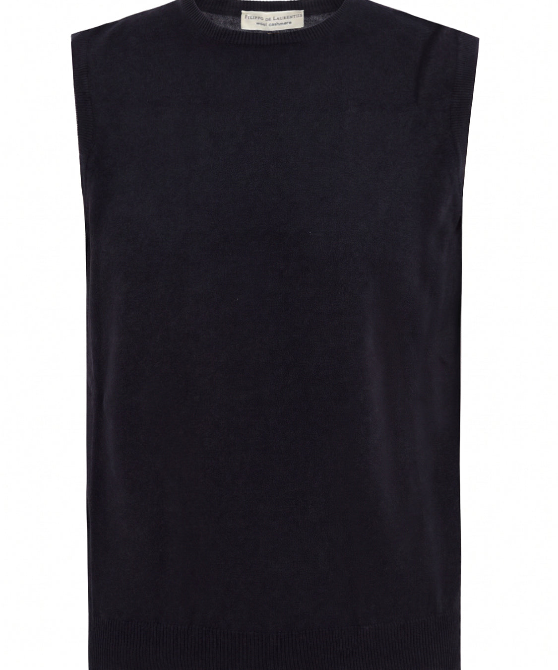 Gilet girocollo FILIPPO DE LAURENTIIS Uomo - Blue