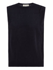 Gilet girocollo FILIPPO DE LAURENTIIS Uomo - Blue
