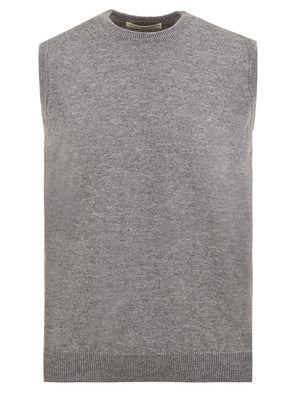 Gilet girocollo FILIPPO DE LAURENTIIS Uomo - Grigio
