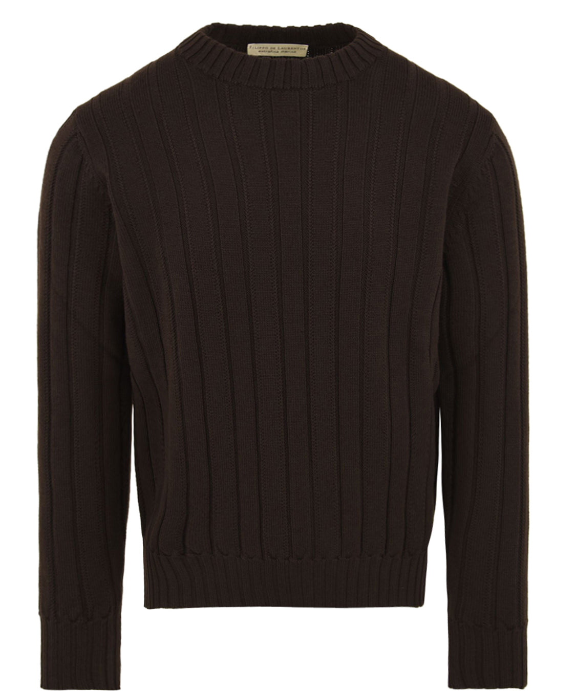 Maglione girocollo FILIPPO DE LAURENTIIS Uomo - Marrone