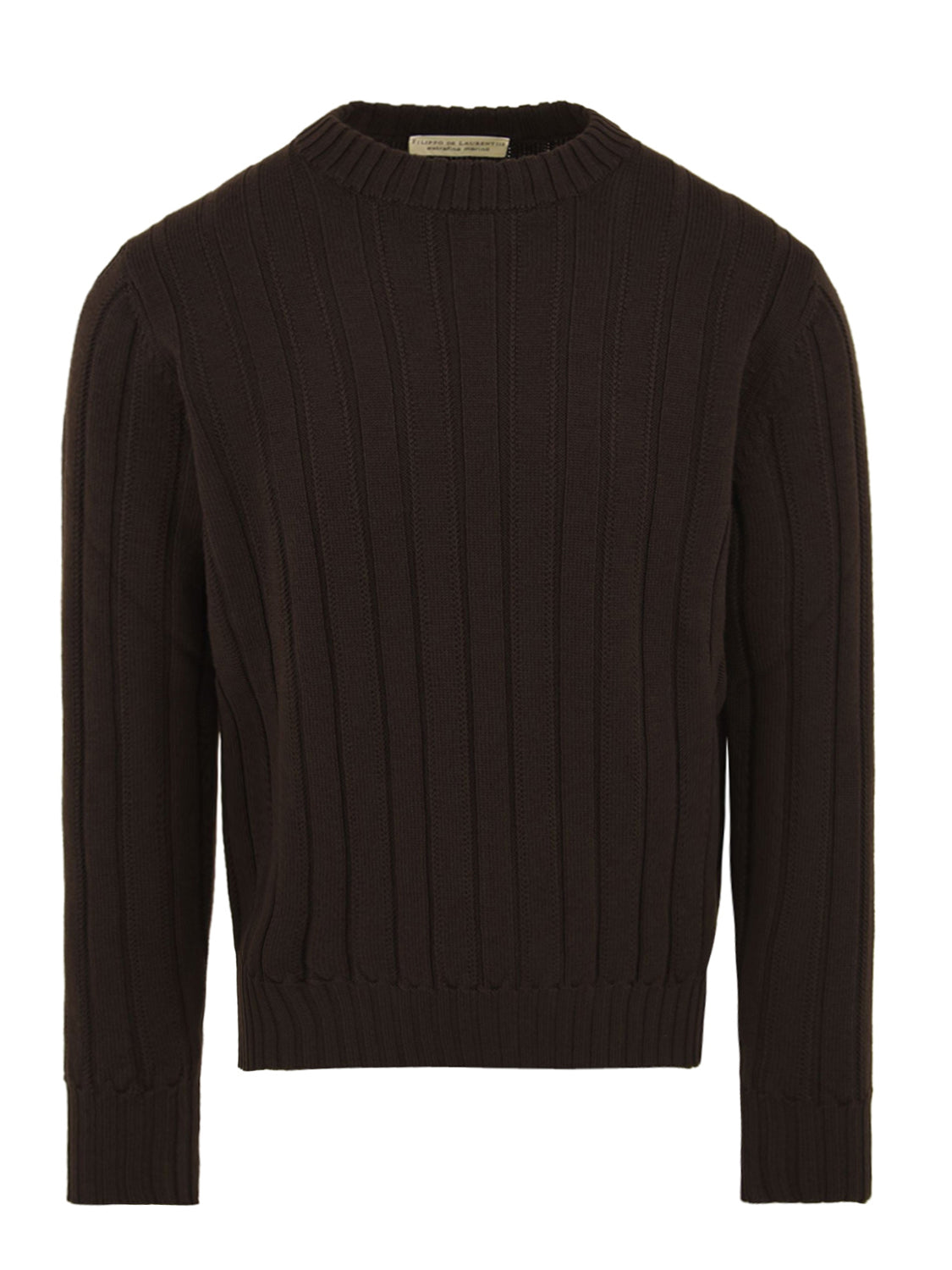 Maglione girocollo FILIPPO DE LAURENTIIS Uomo - Marrone