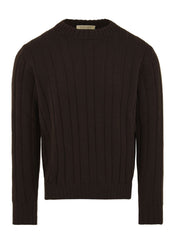Maglione girocollo FILIPPO DE LAURENTIIS Uomo - Marrone