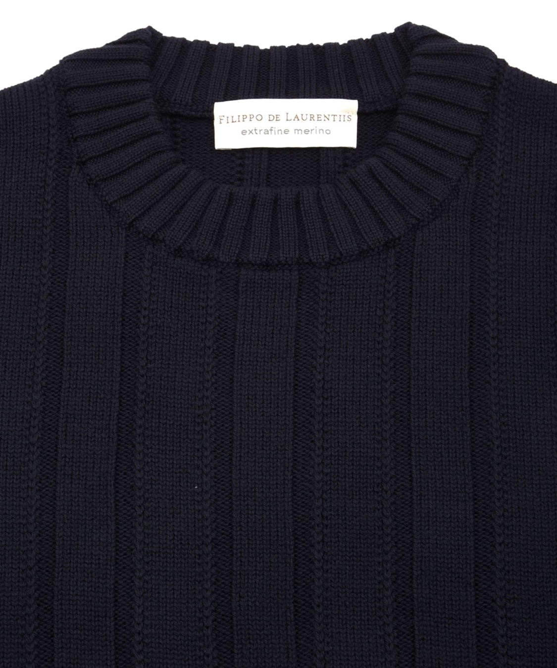 Maglione girocollo FILIPPO DE LAURENTIIS Uomo - Blue