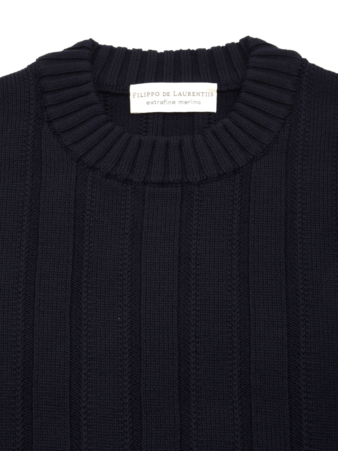 Maglione girocollo FILIPPO DE LAURENTIIS Uomo - Blue