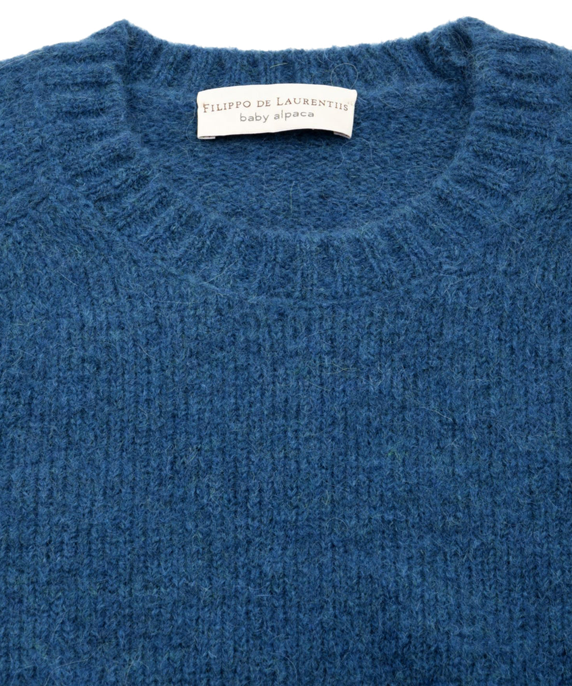 Maglione girocollo con manica a martello FILIPPO DE LAURENTIIS Uomo - Blue