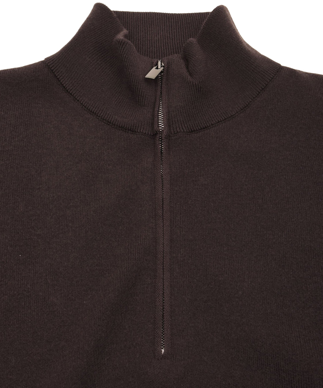 Maglione mezza zip FILIPPO DE LAURENTIIS Uomo - Marrone
