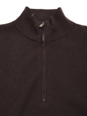 Maglione mezza zip FILIPPO DE LAURENTIIS Uomo - Marrone