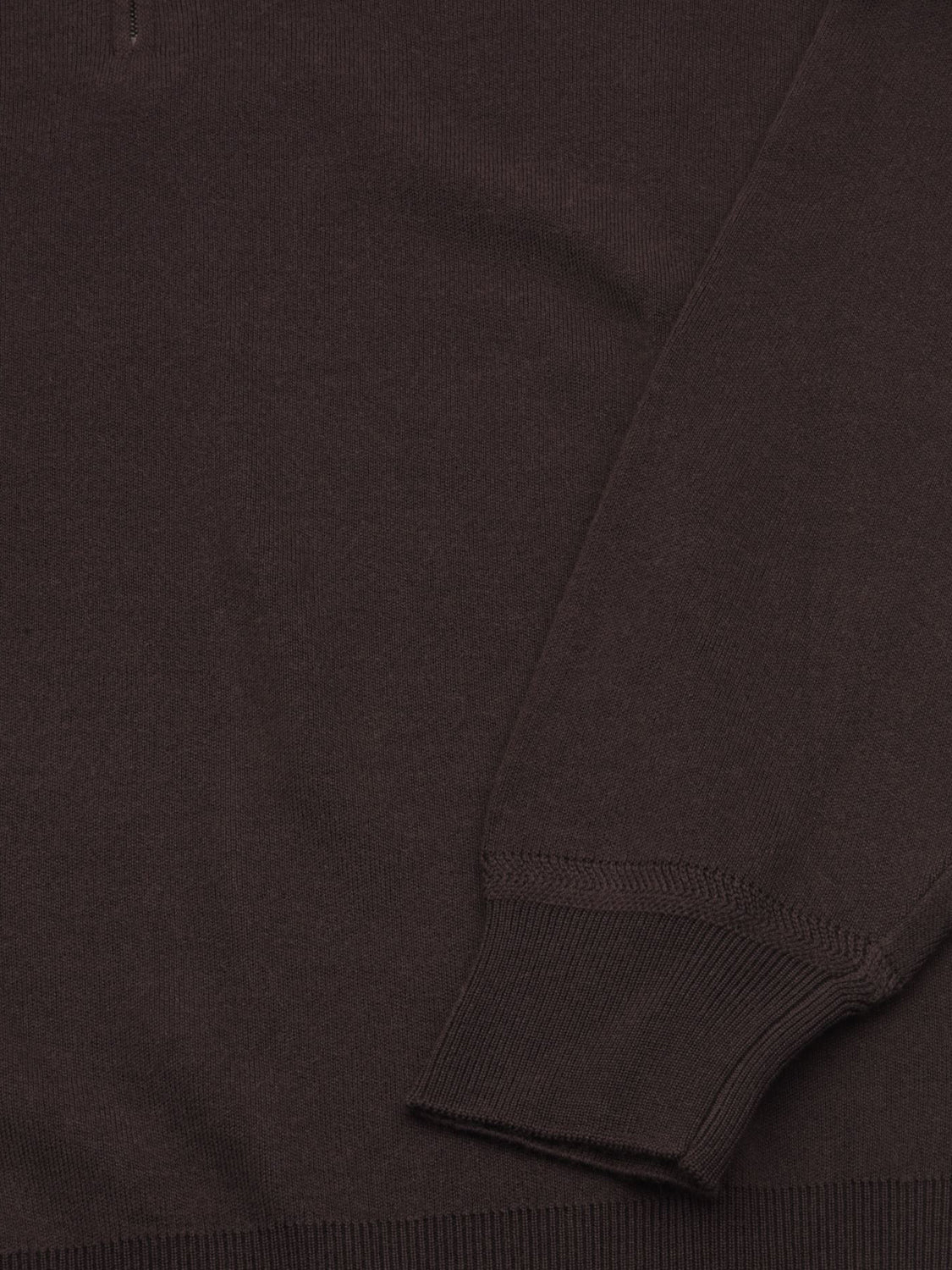 Maglione mezza zip FILIPPO DE LAURENTIIS Uomo - Marrone