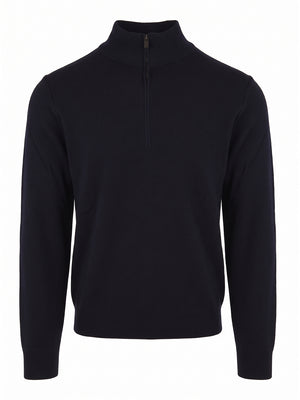 Maglione mezza zip FILIPPO DE LAURENTIIS Uomo - Blue